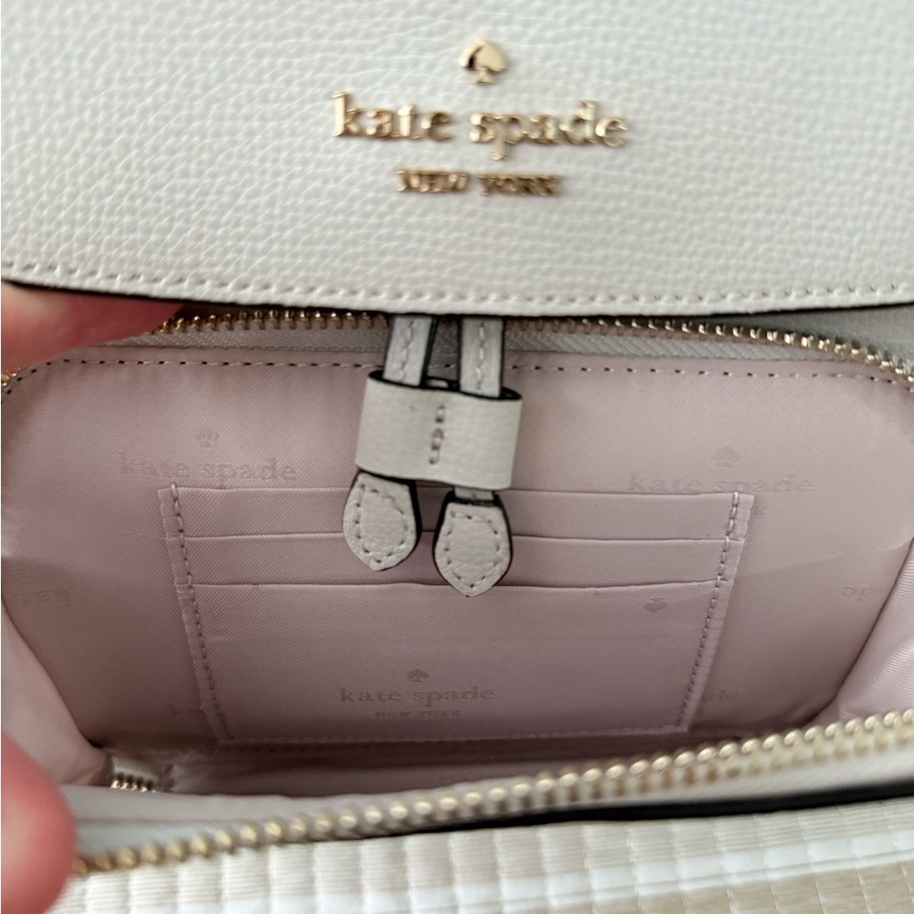 Kate Spade Light Gray mini Backpack - Picture 2 of 5